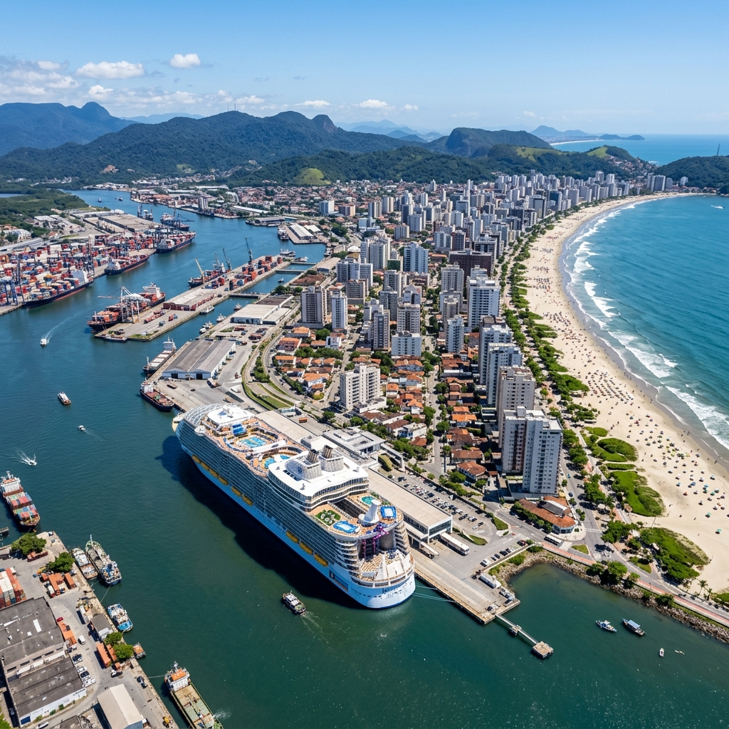 Embarque em Santos